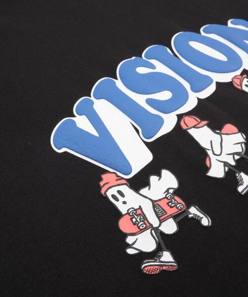 VISION STREET WEAR(ヴィジョンストリートウェア)の「∴WEGO/別注VISIONゴーストスケーターグラフィックT(Tシャツ/カットソー・メンズ・ホワイト/ブラック/ブルー・LARGE/MEDIUM)」の11枚目の写真