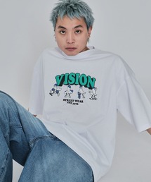 ∴WEGO/別注VISIONゴーストスケーターグラフィックT