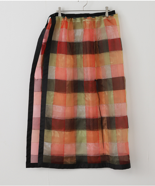 PONTI（ポンティ）の「PONTI See-through Basket Skirt PO1Q008：スカート（スカート・レディース・ブラウン・FREE）」の14枚目の写真