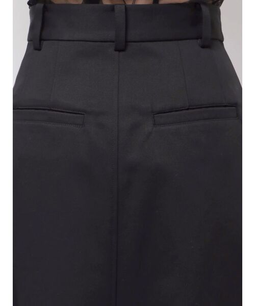 OUNNOUN(オウンノウン)の「【OUNNOUN】ギャバスリットデザインスカート(スカート・レディース・ベージュ/ブラック・MEDIUM/SMALL)」の15枚目の写真