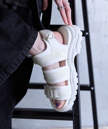 SERACE（セラス）の「【SERACE】Volume high sole design sneakers sandals / ボリュームハイソールデザインスニーカーサンダル（サンダル）」