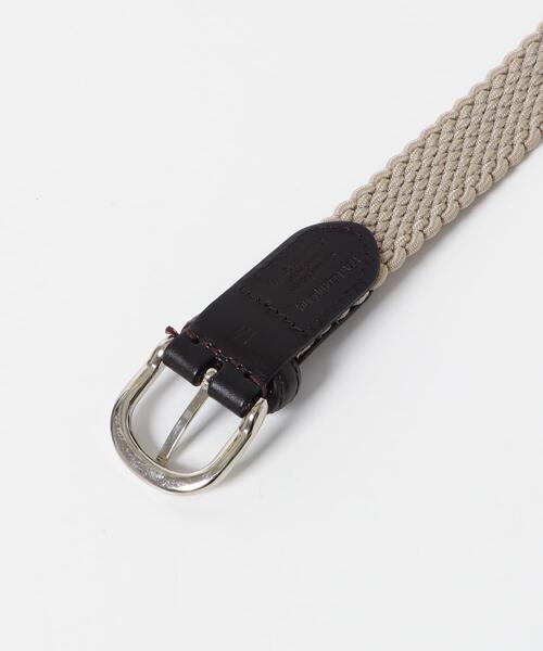 ITEMS URBANRESEARCH(アイテムズ アーバンリサーチ)の「Hawk Belt 1176(ベルト・メンズ・ブラック/オートミール・-)」の9枚目の写真