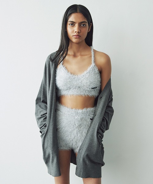 【SORIN】フェザーSETUP Bra Top & Short Pants SORIN（ソリン ）の「Feather Yarn Bra Top & Short Pants Set