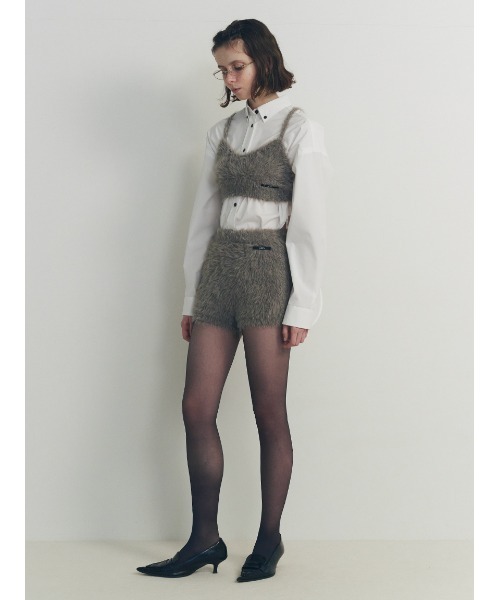 SORIN（ソリン ）の「Feather Yarn Bra Top & Short Pants Set