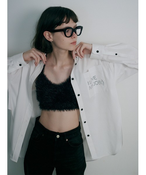 【SORIN】フェザーSETUP Bra Top & Short Pants SORIN（ソリン ）の「Feather Yarn Bra Top & Short Pants Set