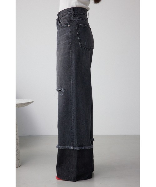 JEANS VILLE デニム 薄青紫 アジサイカラー Mサイズ相当 カテゴリ/ボトムス/デニムパンツ(並び順：おすすめ順)