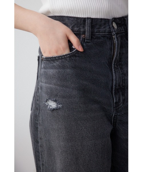 AZUL by moussy(アズールバイマウジー)の「AZUL DENIM スウィッチングバイカラーデニム(デニムパンツ・レディース・ブルー/ライトブラック・SMALL/MEDIUM)」の18枚目の写真