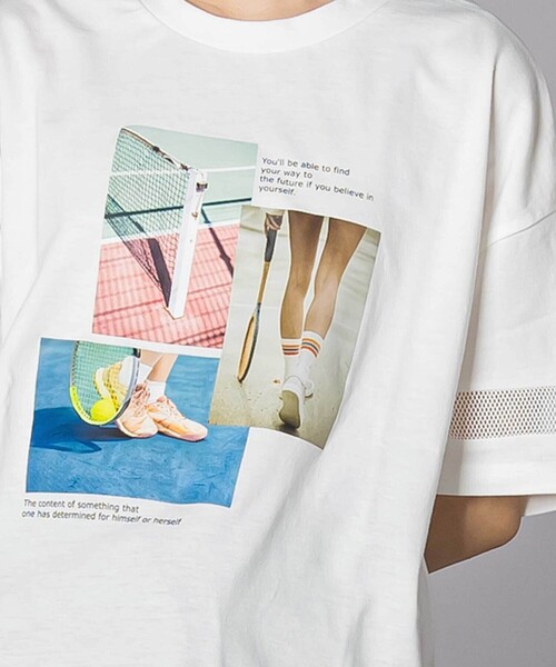 ZIDDY（ジディ）の「フォトプリント半袖Tシャツ(130~160cm)（Tシャツ/カットソー・キッズ・グリーン/ブラック/ホワイト・150cm/140cm/FREE/130cm）」の7枚目の写真