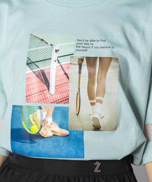 ZIDDY（ジディ）の「フォトプリント半袖Tシャツ(130~160cm)（Tシャツ/カットソー・キッズ・グリーン/ブラック/ホワイト・150cm/140cm/FREE/130cm）」の14枚目の写真