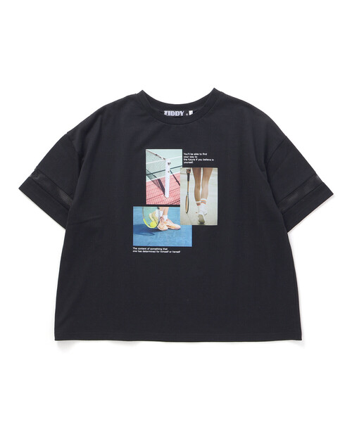 ZIDDY（ジディ）の「フォトプリント半袖Tシャツ(130~160cm)（Tシャツ/カットソー・キッズ・グリーン/ブラック/ホワイト・150cm/140cm/FREE/130cm）」の17枚目の写真