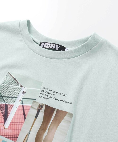 ZIDDY（ジディ）の「フォトプリント半袖Tシャツ(130~160cm)（Tシャツ/カットソー・キッズ・グリーン/ブラック/ホワイト・150cm/140cm/FREE/130cm）」の21枚目の写真