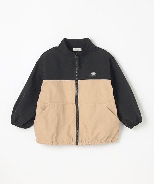 ANY（エニィ）の「スタンドカラー ウインドブレーカー（ブルゾン・キッズ・ブラック系/ブルー系/ライトイエロー系・110/100/120/130）」の15枚目の写真