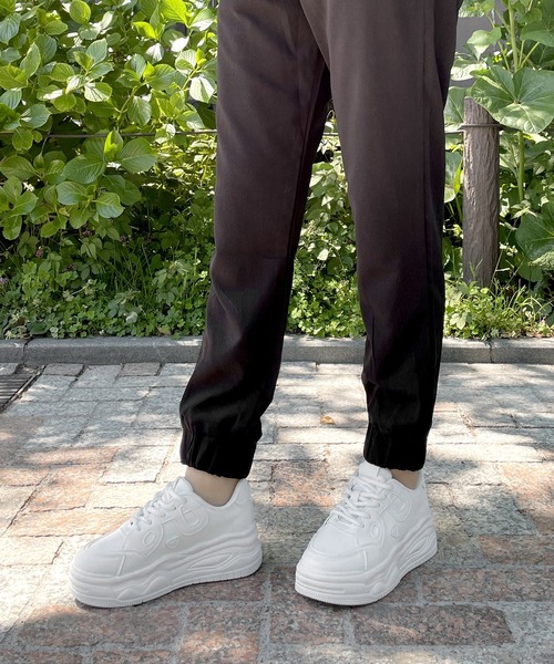 LUGG NAGG(ラグナグ)の「【BeF】プラットフォーム厚底パンダスニーカー(スニーカー・レディース・ブラック/ホワイト・S/LL/L/M)」の13枚目の写真