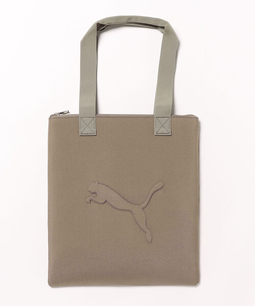 PUMA(プーマ)の「《PUMA》PUMA BUZZ トート(トートバッグ・レディース・ベージュ系その他/ブラック/ピンク・フリー)」の2枚目の写真