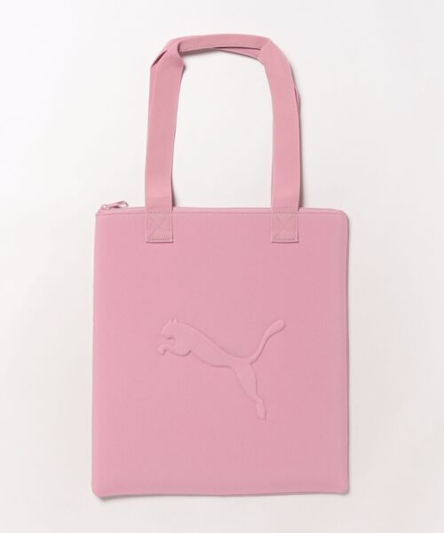 PUMA(プーマ)の「《PUMA》PUMA BUZZ トート(トートバッグ・レディース・ベージュ系その他/ブラック/ピンク・フリー)」の3枚目の写真