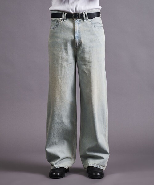 MONKEY TIME（モンキータイム）の「ライトオンス デニム バギー パンツ（デニムパンツ・メンズ・ブラック/ネイビー/ライトブルー/その他1・L/M/S/XL）」の9枚目の写真