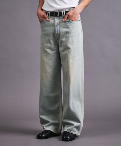 MONKEY TIME（モンキータイム）の「ライトオンス デニム バギー パンツ（デニムパンツ・メンズ・ブラック/ネイビー/ライトブルー/その他1・L/M/S/XL）」の10枚目の写真