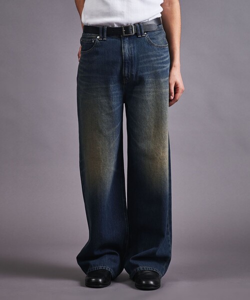 ライトオンス デニム バギー パンツ（デニムパンツ）｜MONKEY