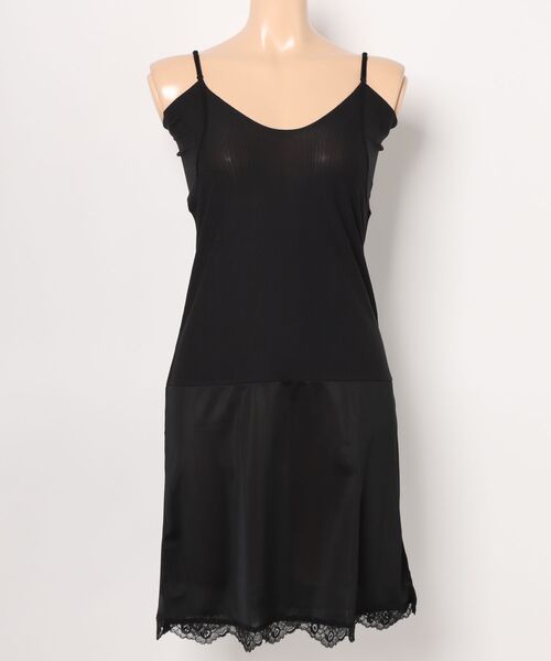 PEACH JOHN（ピーチジョン）の「【吸水速乾＆接触冷感】クーリッシュスリップ（ワキ汗パッド付き）（インナーウェア/肌着・レディース・ブラック/ホワイト/ベージュ・SMALL/MEDIUM/LARGE）」の11枚目の写真