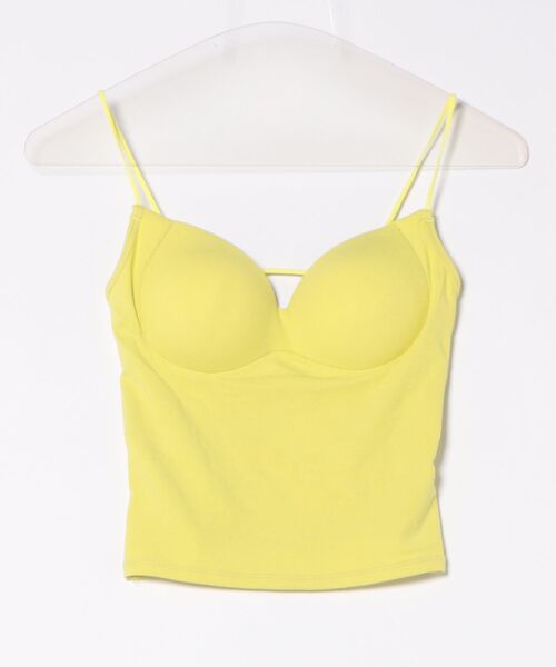 aimoha(アイモハ)の「カップ付きキャミソール (SS)(キャミソール・レディース・ホワイト/ブラック/イエロー/チョコ・FREE)」の22枚目の写真