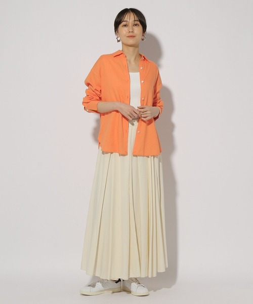 セール】リネンブレンドシャツ/291213（シャツ/ブラウス）｜Elura