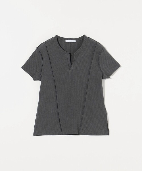 tシャツ 「ASTRAET」リブ キーネック カットソー レディース セール】＜ASTRAET＞リブ キーネック カットソー（Tシャツ