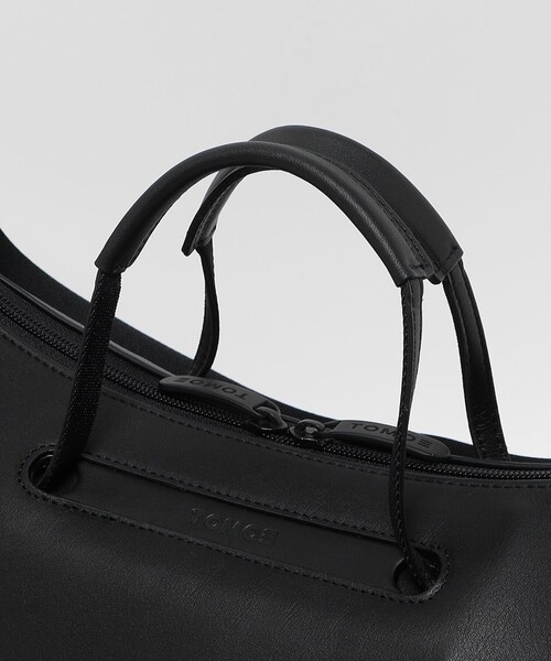 UNITED ARROWS TOMOE レザー ショルダーバッグ 黒 Lサイズ TOMOE＞ 2WAYショルダーバッグ L（ショルダーバッグ）｜TOMOE（トモエ