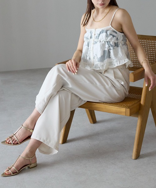 セール】シアージャガード キャミソール（キャミソール）｜r.（アール