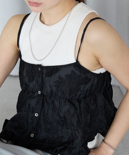 セール】シアージャガード キャミソール（キャミソール）｜r.（アール