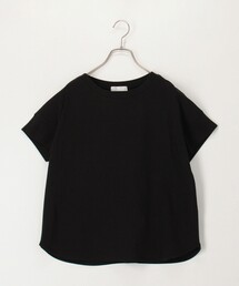 fredy couleur | 袖口ダブル麻調カットT(Tシャツ/カットソー)