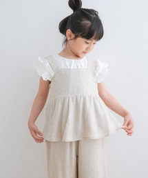 URBAN RESEARCH DOORS | 『セットアップ対応』レーヨンリネンキャミソールブラウス(KIDS)(シャツ/ブラウス)