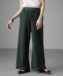 Soiunique（スワユニーク）の「大柄カーテンレースワイドパンツ［Soiunique］（その他パンツ）」