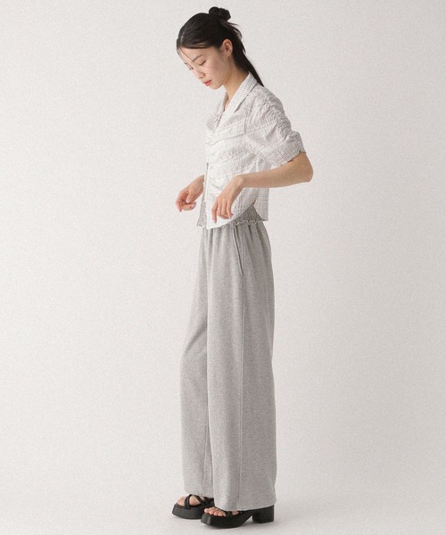Heather(ヘザー)の「WZIPチェック半袖シャツ 497924(シャツ/ブラウス・レディース・グレー系その他/ブラック系その他/ホワイト系その他・FREE)」の18枚目の写真
