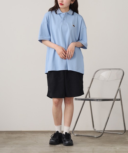 FRUIT OF THE LOOM(フルーツオブザルーム)の「FRUIT OF THE LOOM /フルーツオブザルーム カノコポロシャツ ワンポイント メンズ 秋物 秋服 2026年秋冬(Tシャツ/カットソー・メンズ・ブルー/ブラック/グリーン/ホワイト・XL/L/M/S)」の15枚目の写真