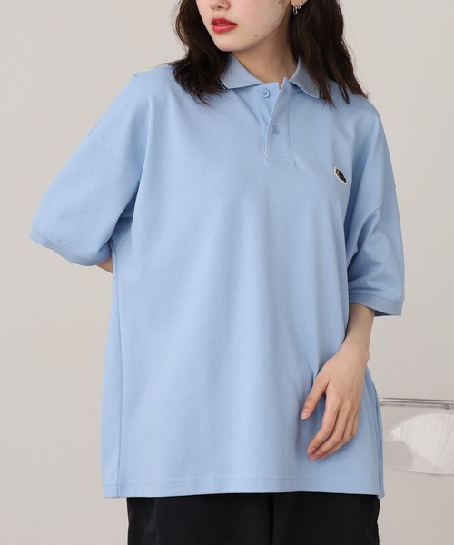 FRUIT OF THE LOOM(フルーツオブザルーム)の「FRUIT OF THE LOOM /フルーツオブザルーム カノコポロシャツ ワンポイント メンズ 秋物 秋服 2026年秋冬(Tシャツ/カットソー・メンズ・ブルー/ブラック/グリーン/ホワイト・XL/L/M/S)」の17枚目の写真