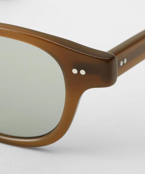 TAKEO KIKUCHI（タケオキクチ）の「【TAKEO KIKUCHI × THE BEDFORD HOTEL】ウェリントンフレーム サングラス（サングラス・メンズ・ブラック/ホワイト系/ブラウン系・00）」の8枚目の写真