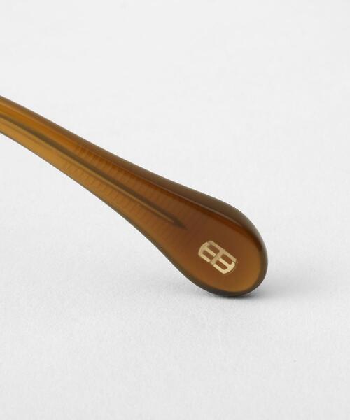 TAKEO KIKUCHI（タケオキクチ）の「【TAKEO KIKUCHI × THE BEDFORD HOTEL】ウェリントンフレーム サングラス（サングラス・メンズ・ブラック/ホワイト系/ブラウン系・00）」の10枚目の写真