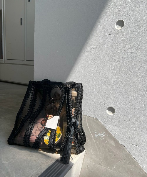 styiro（スタイロ）の「【styiro black】パズルズトートバッグ（トートバッグ・レディース・ブラウン/ブラック/ブラックミックス・FREE）」の8枚目の写真