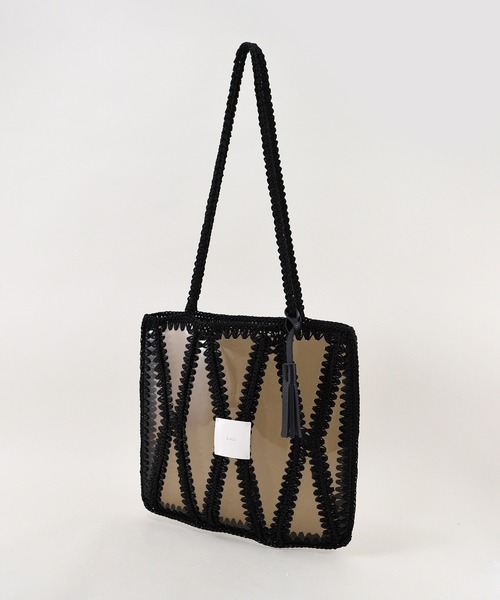 styiro（スタイロ）の「【styiro black】パズルズトートバッグ（トートバッグ・レディース・ブラウン/ブラック/ブラックミックス・FREE）」の6枚目の写真