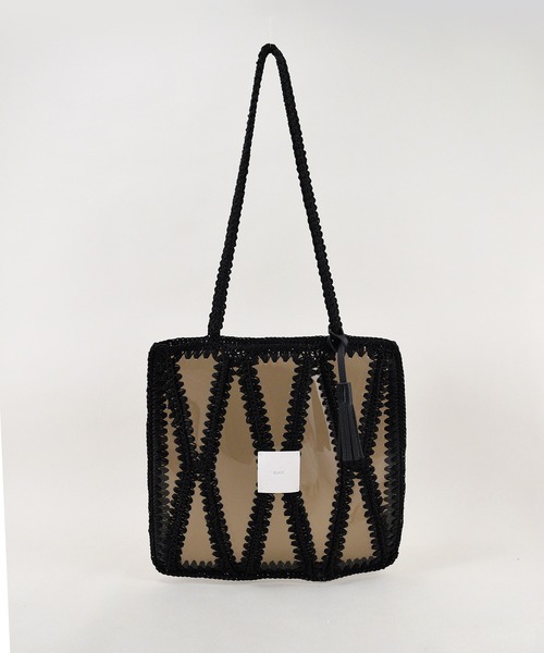 styiro（スタイロ）の「【styiro black】パズルズトートバッグ（トートバッグ・レディース・ブラウン/ブラック/ブラックミックス・FREE）」の5枚目の写真