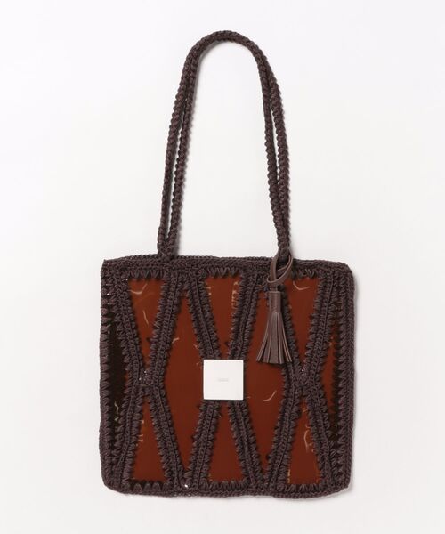 styiro（スタイロ）の「【styiro black】パズルズトートバッグ（トートバッグ・レディース・ブラウン/ブラック/ブラックミックス・FREE）」の16枚目の写真