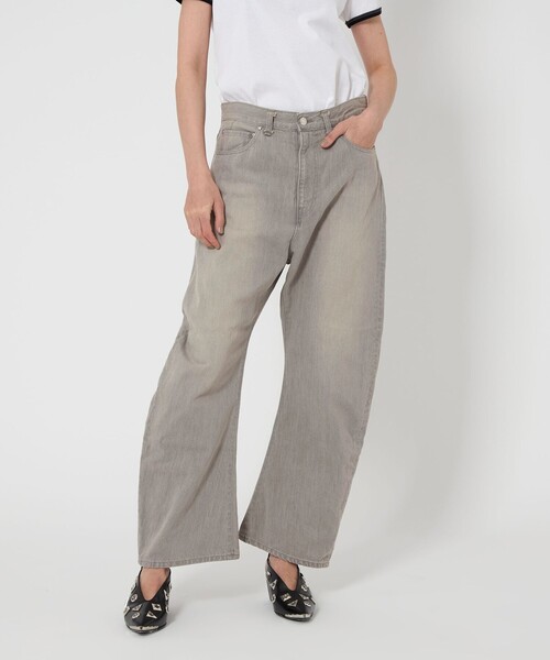 完売商品！！ASTRAET 13 オンス ロングポット デニムパンツUNISEX ASTRAET＞13オンス ルーファ ブラックデニムパンツ UNISEX