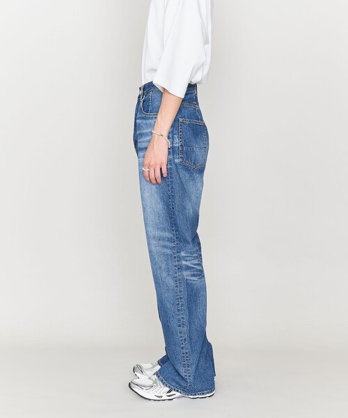 未使用　ASTRAETデニム パンツ　カットオフ25 ASTRAET＞ウエストカットオフ デニムパンツ