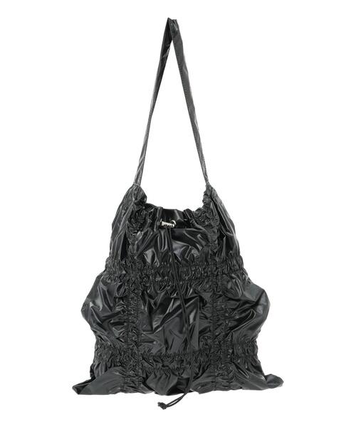 Te chichi(テチチ)の「【WEB限定】ギャザードロストバッグ(ハンドバッグ・レディース・ブラック/シルバー・F)」の6枚目の写真