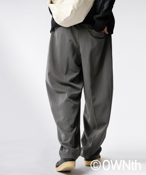 antiqua(アンティカ)の「ツータック ワイドパンツ(その他パンツ・レディース・ブラック/グレー・ONESIZE)」の20枚目の写真