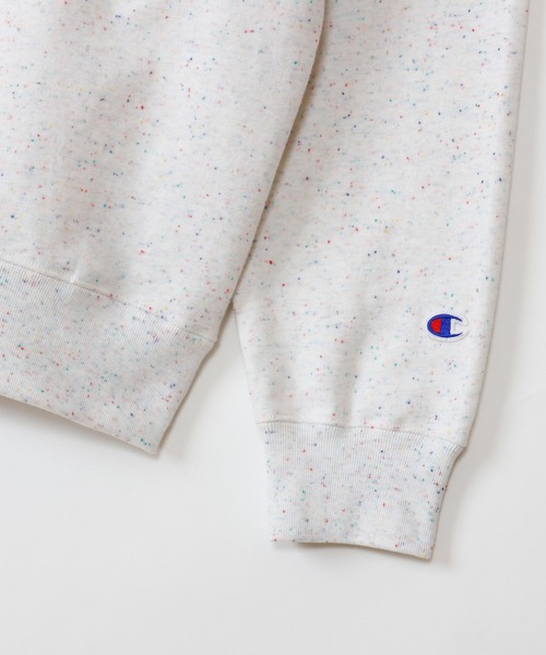 Champion（チャンピオン）の「【Champion/チャンピオン】レディース ロングスリーブラグランスウェットシャツ（スウェット・レディース・ピンク系その他2/ホワイト/ライトブルー・MEDIUM/LARGE）」の7枚目の写真