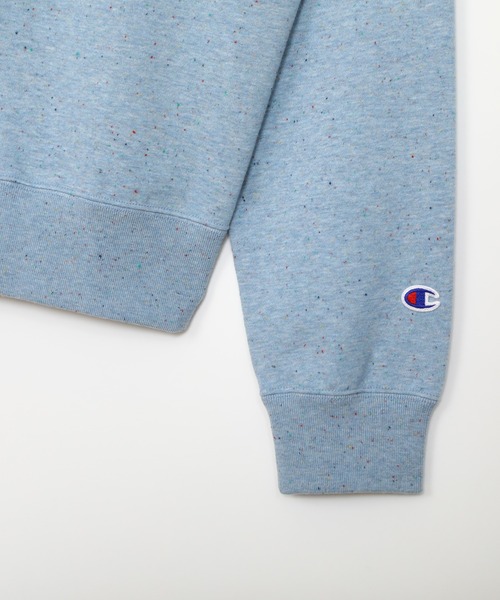 Champion（チャンピオン）の「【Champion/チャンピオン】レディース ロングスリーブラグランスウェットシャツ（スウェット・レディース・ピンク系その他2/ホワイト/ライトブルー・MEDIUM/LARGE）」の11枚目の写真