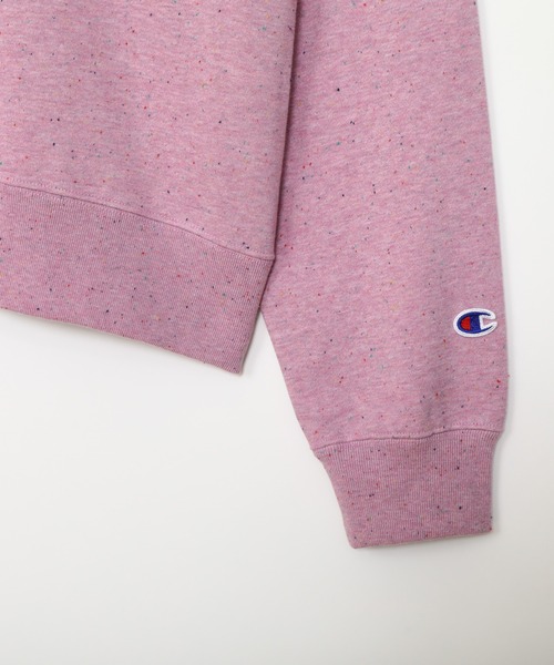 Champion（チャンピオン）の「【Champion/チャンピオン】レディース ロングスリーブラグランスウェットシャツ（スウェット・レディース・ピンク系その他2/ホワイト/ライトブルー・MEDIUM/LARGE）」の15枚目の写真