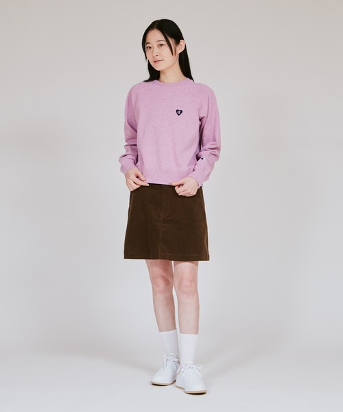 Champion（チャンピオン）の「【Champion/チャンピオン】レディース ロングスリーブラグランスウェットシャツ（スウェット・レディース・ピンク系その他2/ホワイト/ライトブルー・MEDIUM/LARGE）」の20枚目の写真