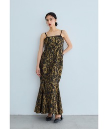 ジャガードジッパードレス / jacquard zipper dress（ドレス